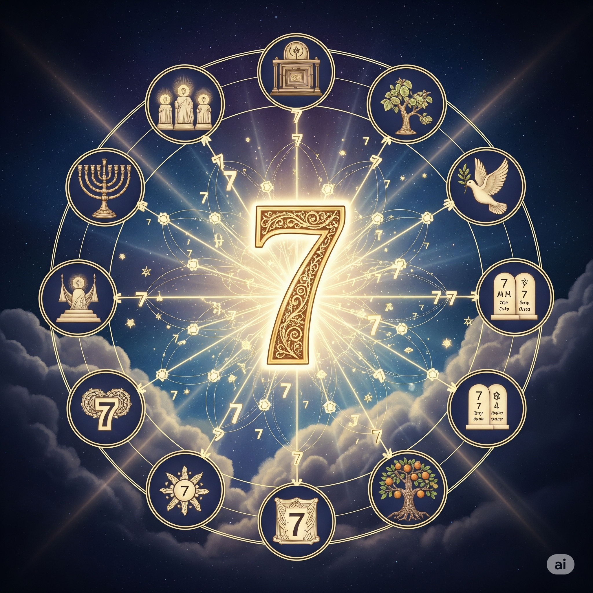 Lucky Number Heaven: Why 7 Is the Most Powerful in Biblical Numerology