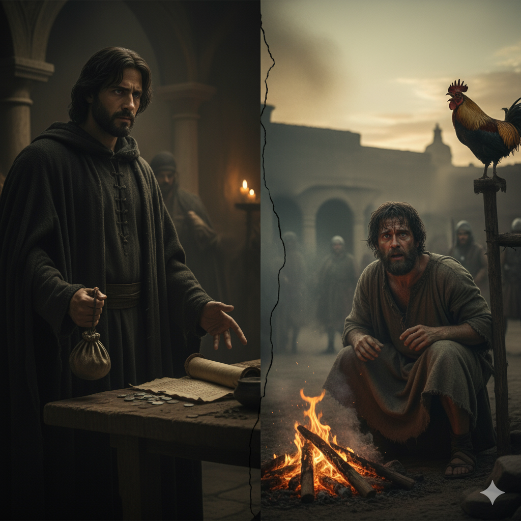 Judas Had a Plan. Peter Just Panicked